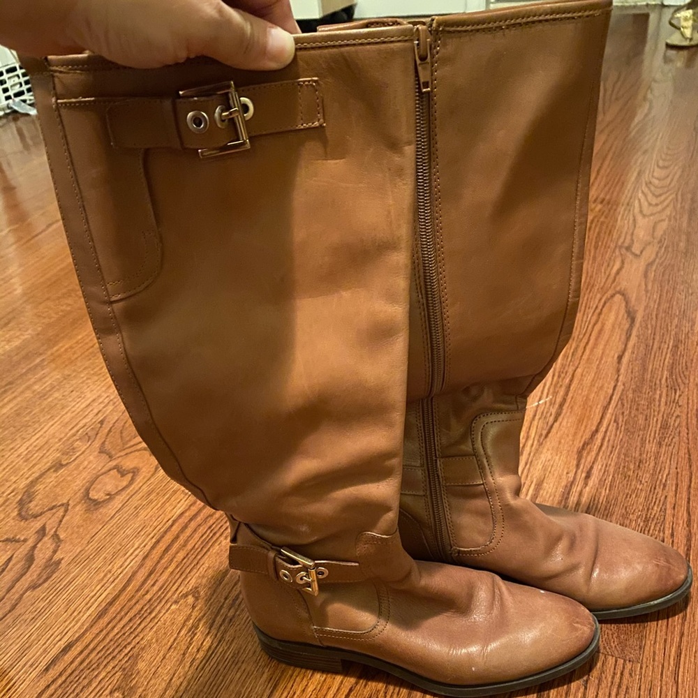 Nine West zip-up riding boots